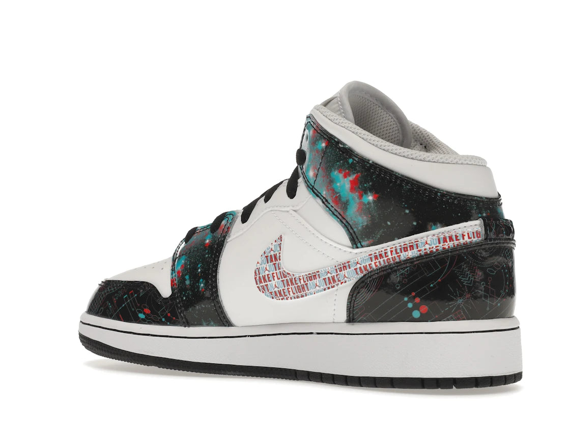 Jordan 1 Mid SE Take Flight (GS) - vue secondaire B