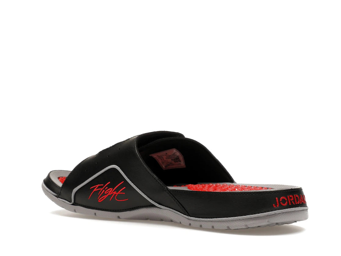 Jordan Hydro 4 Slide Black Cement - vue secondaire B