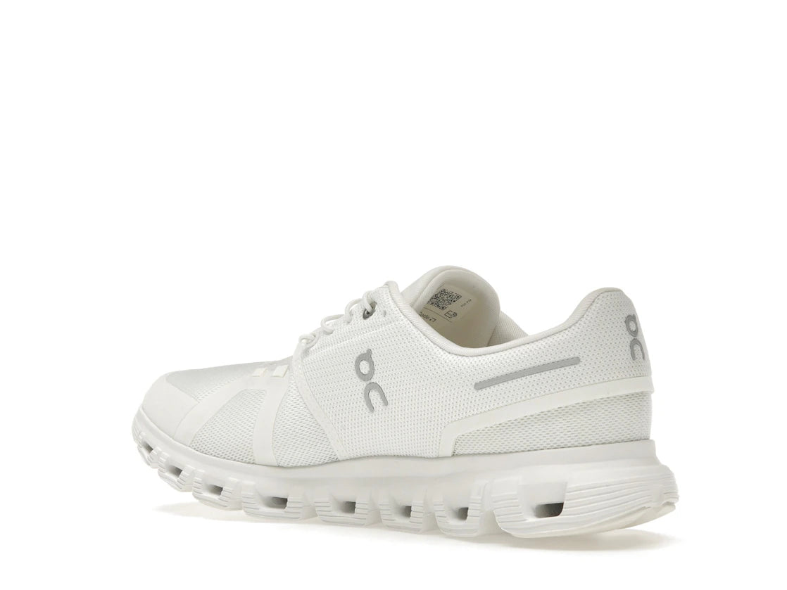 On Running Cloud 6 All White (Damen) - vue secondaire B