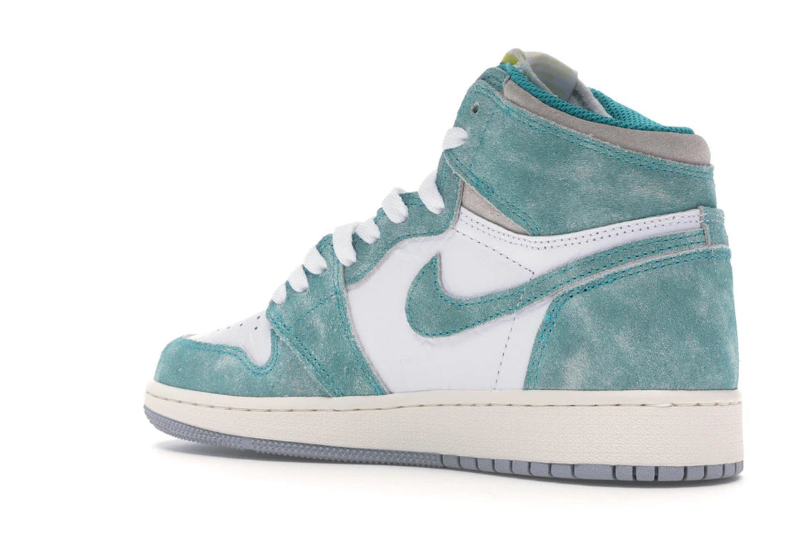 Jordan 1 Retro High Turbo Green (GS) - vue secondaire B