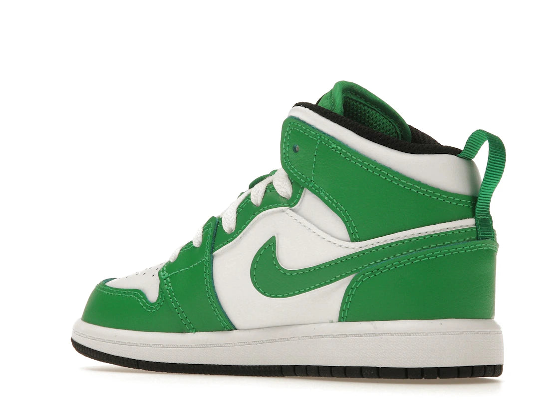 Jordan 1 Mid Lucky Green (PS) - vue secondaire B