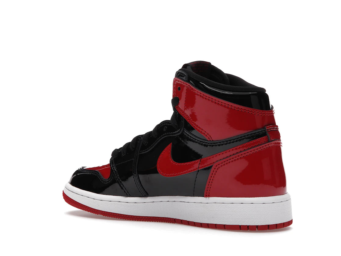 Jordan 1 Retro High OG Patent Bred (GS) - vue secondaire B