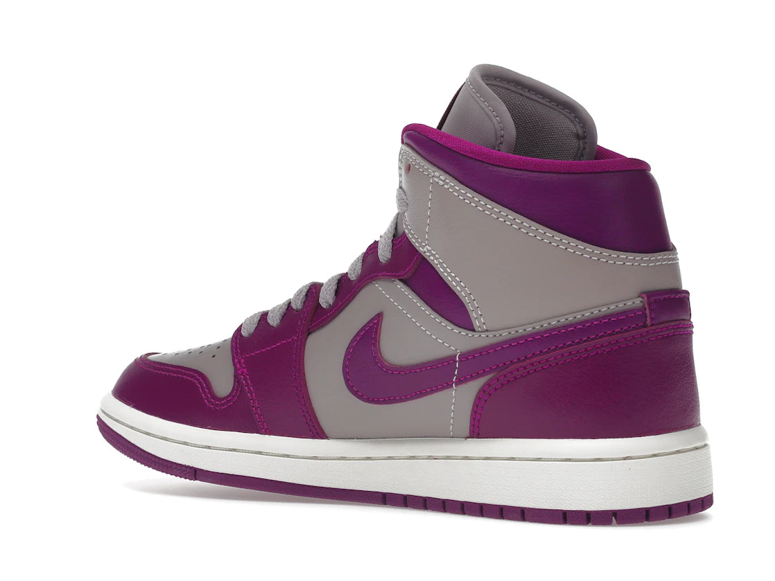Jordan 1 Mid Magenta (2022) (Women's) - vue secondaire B