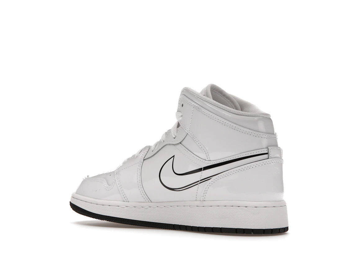 Jordan 1 Mid Schematic (GS) - vue secondaire B