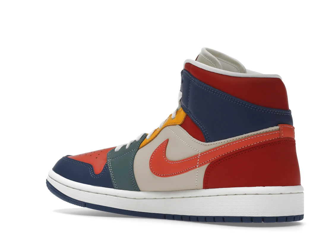 Jordan 1 Mid SE Multi Color (2022) (Women's) - vue secondaire B