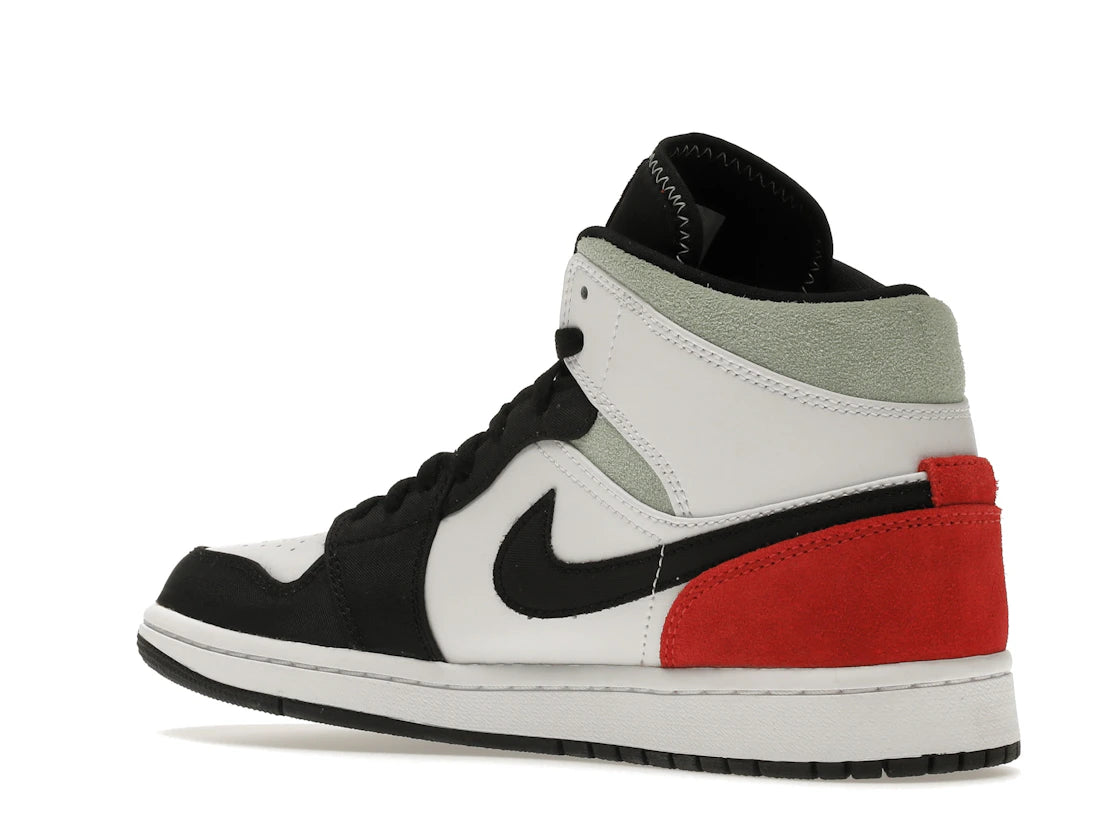 Jordan 1 Mid SE Red Black Toe - vue secondaire B