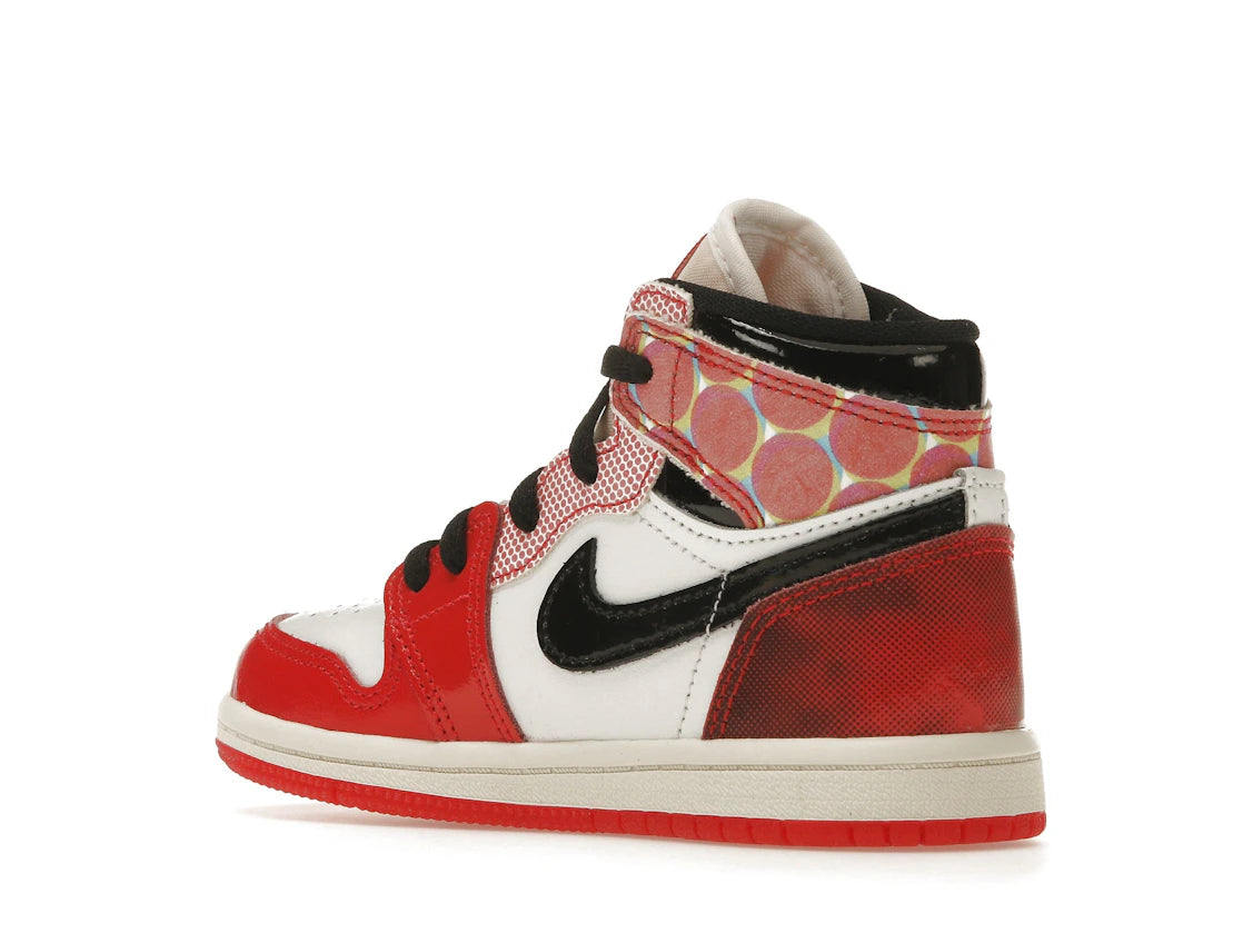 Jordan 1 Retro High OG Spider-Man Across the Spider-Verse (TD) - vue secondaire B