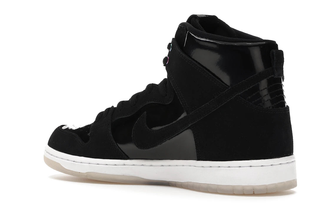 Nike Sb Zoom Dunk High Pro Black/Black-White-Clear - vue secondaire B