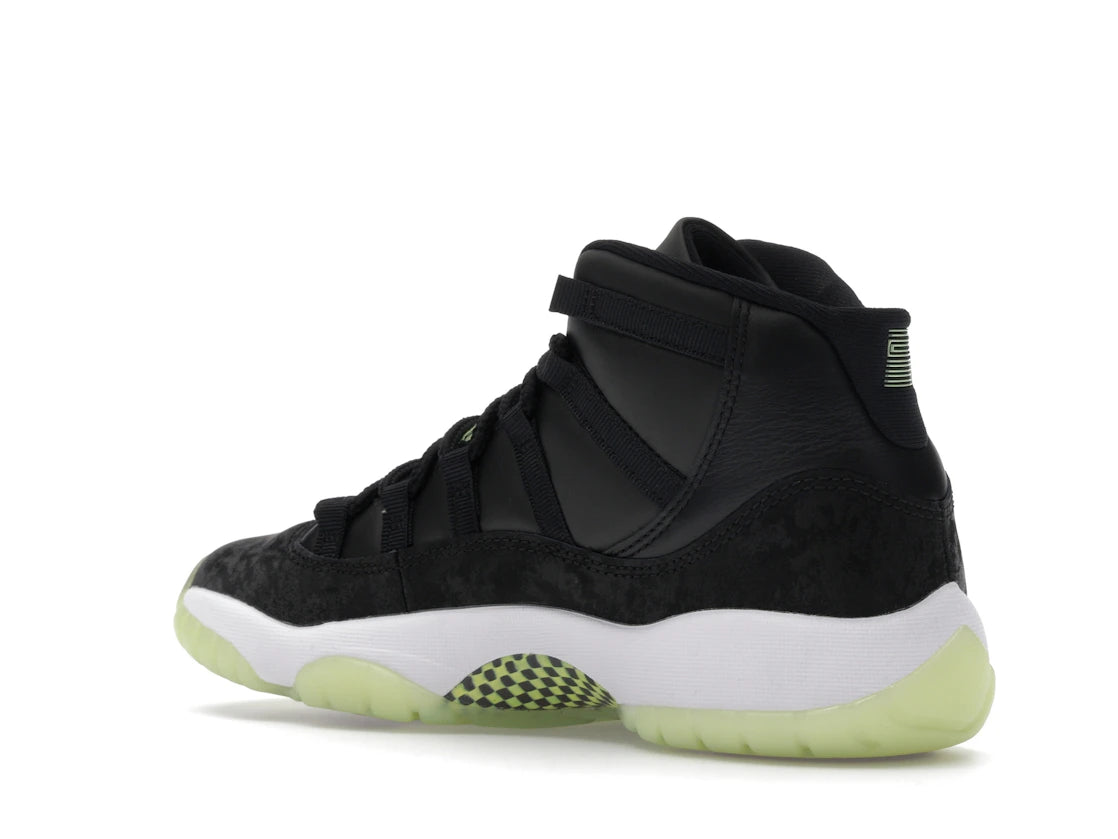Jordan 11 Retro Black Barely Volt (GS)