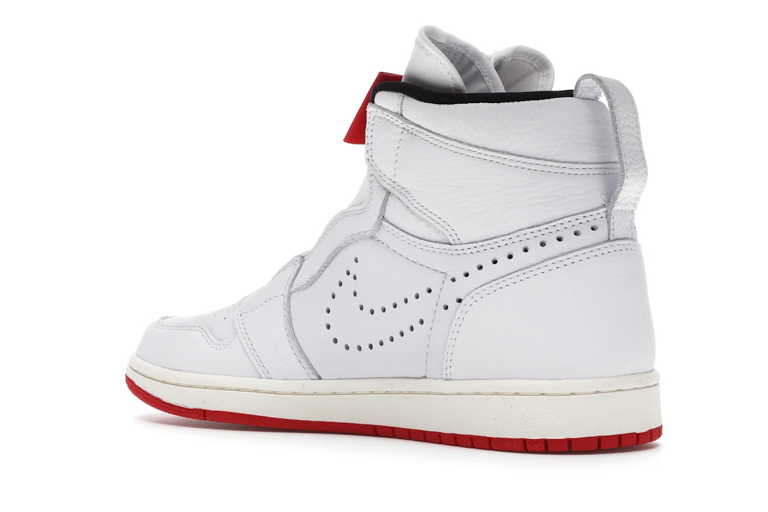Jordan 1 Retro High Zip White University Red - vue secondaire B