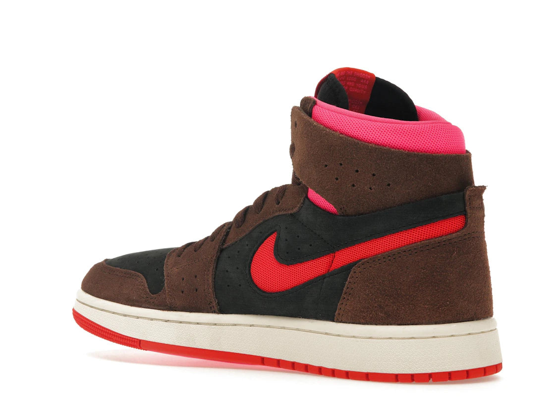 Jordan 1 High Zoom Air CMFT 2 Cacao Wow Picante Red (Women's) - vue secondaire B