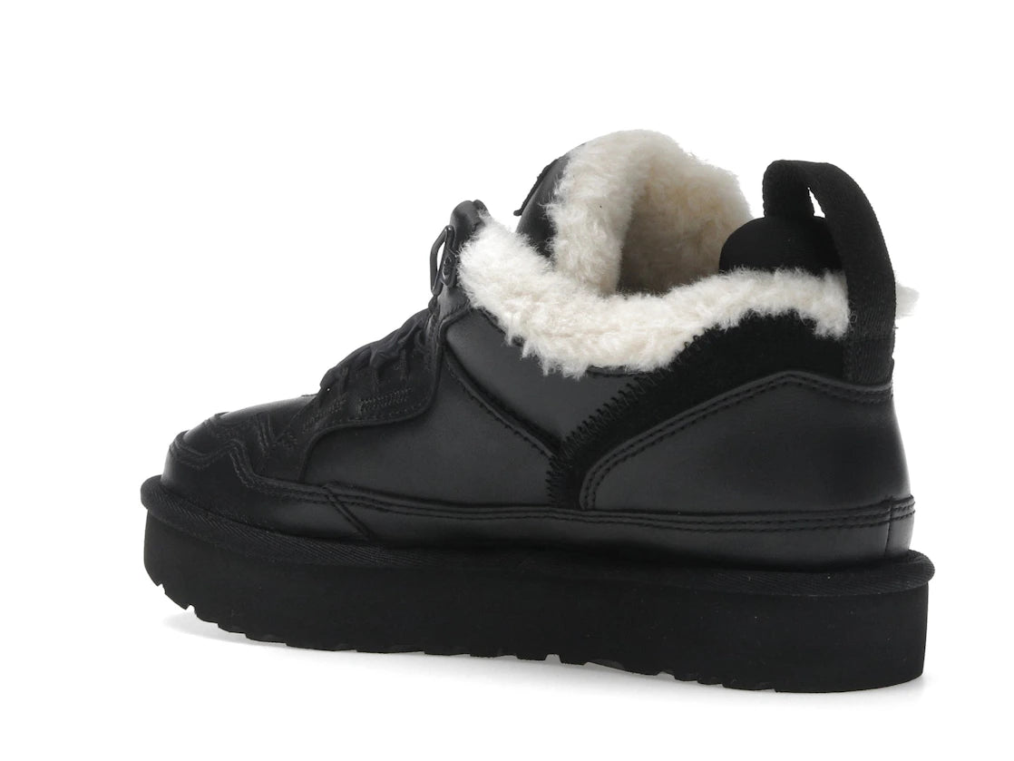 UGG Lowmel Leather Black (Women's) - vue secondaire B