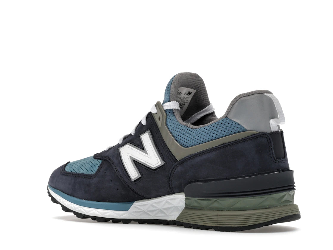 New Balance 574 Sport Ronnie Fieg X DSM Navy (Special Box) - vue secondaire B