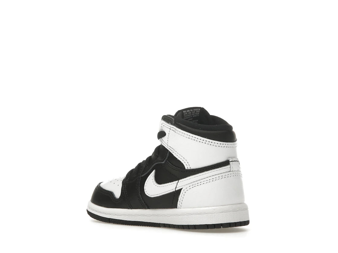 Jordan 1 Retro High OG Black White (TD) - vue secondaire B