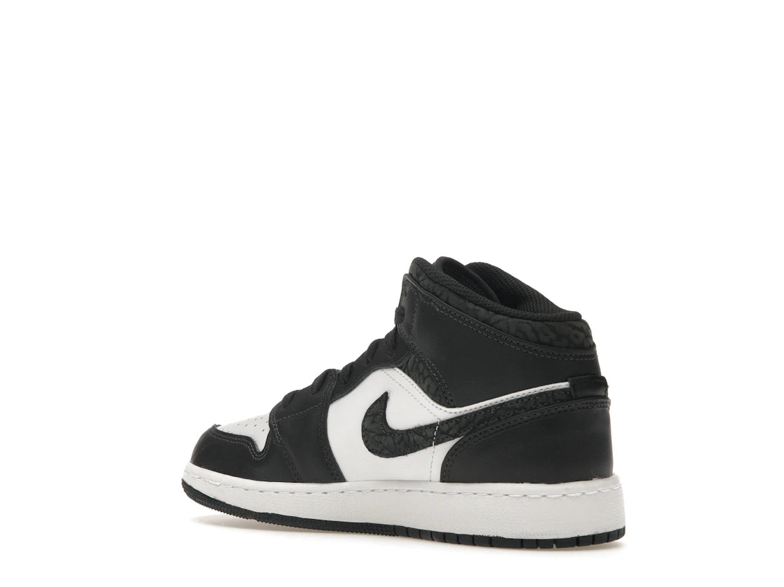Jordan 1 Mid SE Panda Elephant (GS) - vue secondaire B