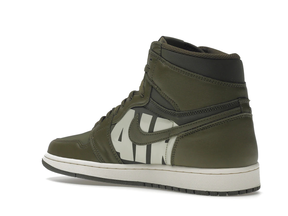 Jordan 1 Retro High Olive Canvas - vue secondaire B
