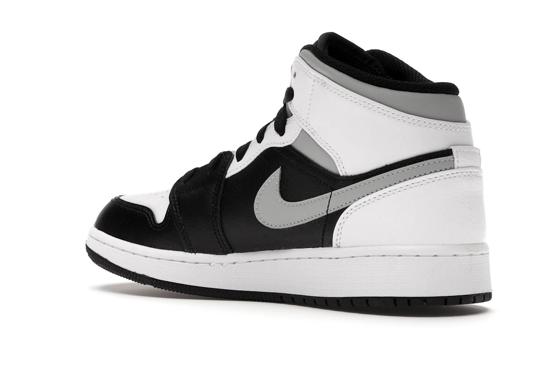 Jordan 1 Mid White Shadow (GS) - vue secondaire B