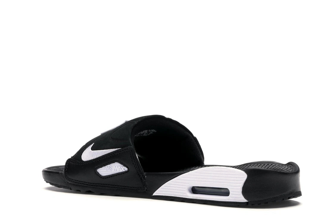 Nike Air Max 90 Slide Black White - vue secondaire B
