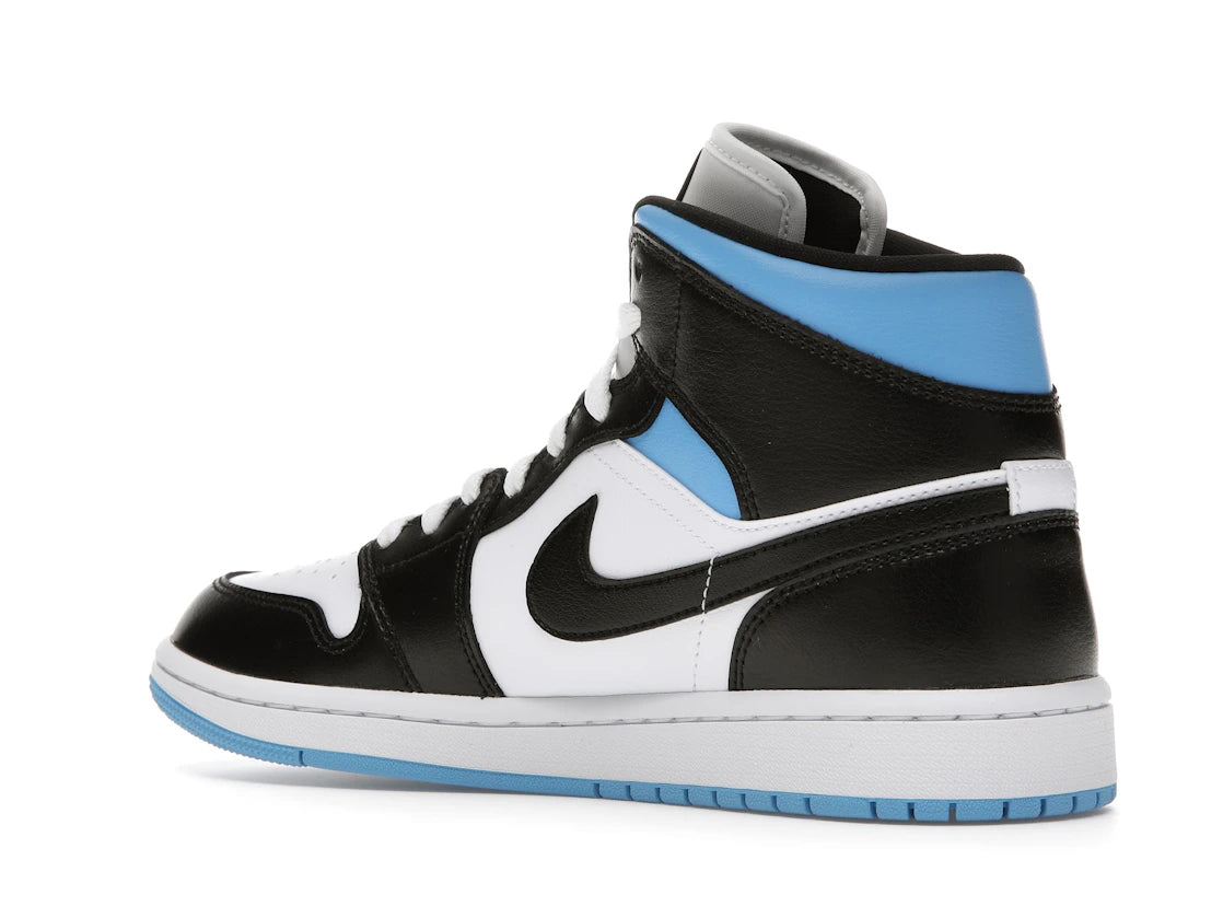 Jordan 1 Mid University Blue (Women's) - vue secondaire B