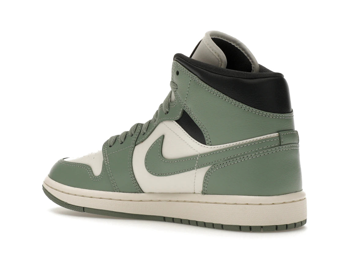 Jordan 1 Mid Jade Smoke (Women's) - vue secondaire B