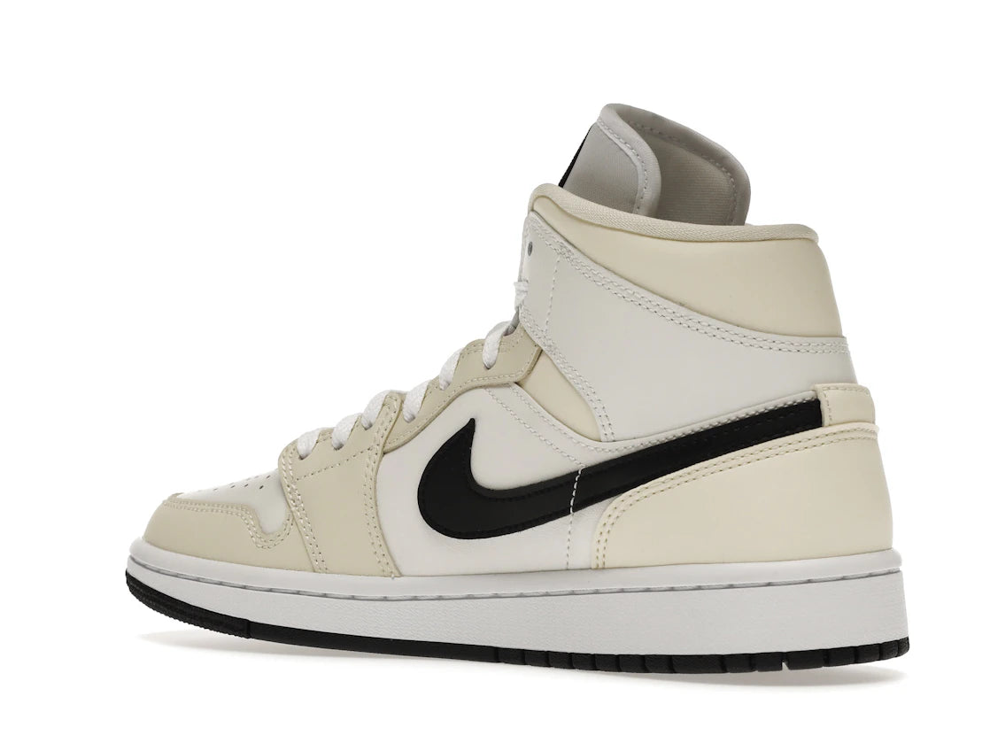 Jordan 1 Mid Coconut Milk (Women's) - vue secondaire B