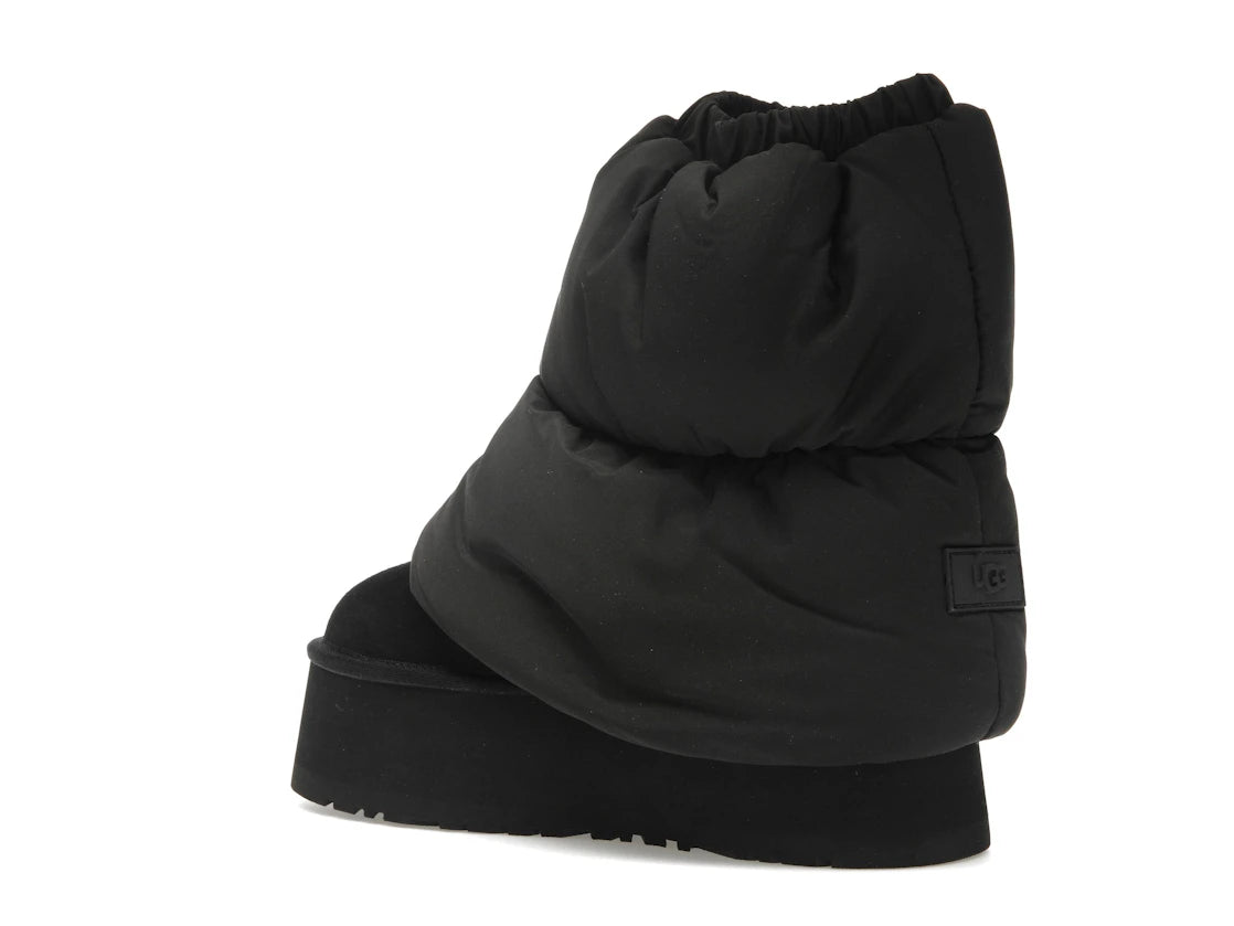 UGG Classic Mini Dipper Puffer Boot Black (Women's) - vue secondaire B