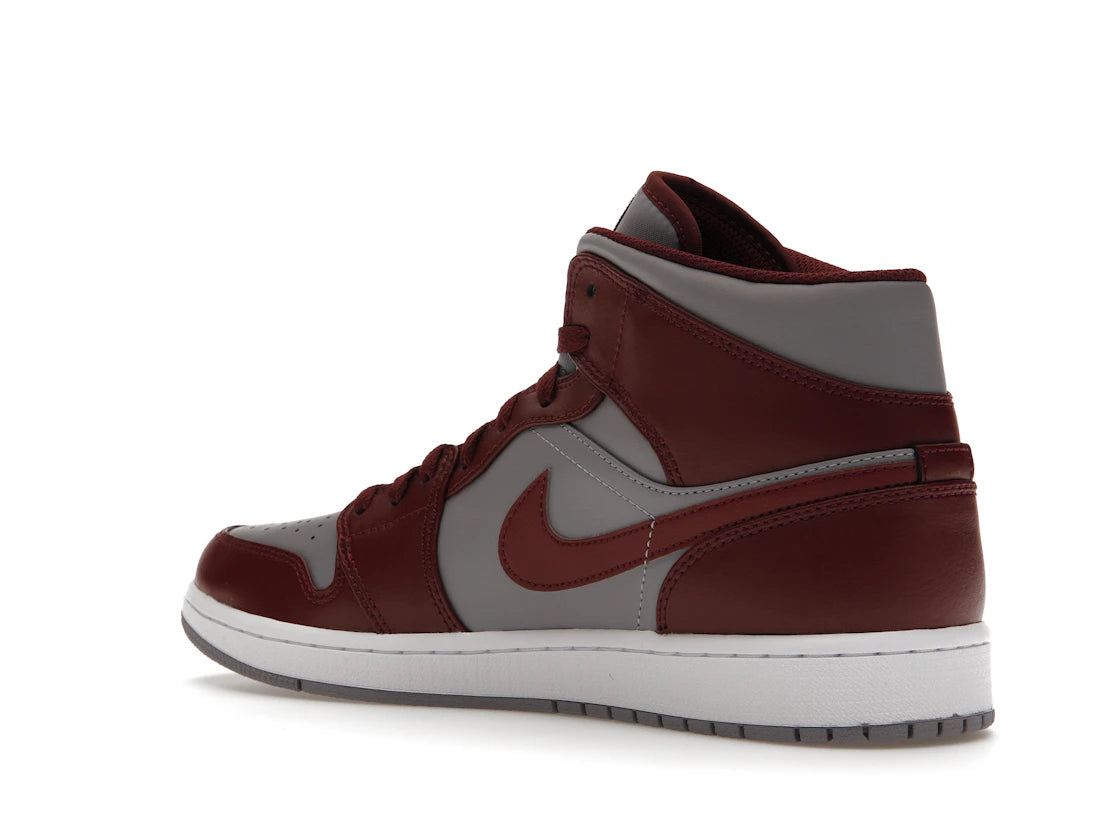 Jordan 1 Mid Cherrywood Red - vue secondaire B