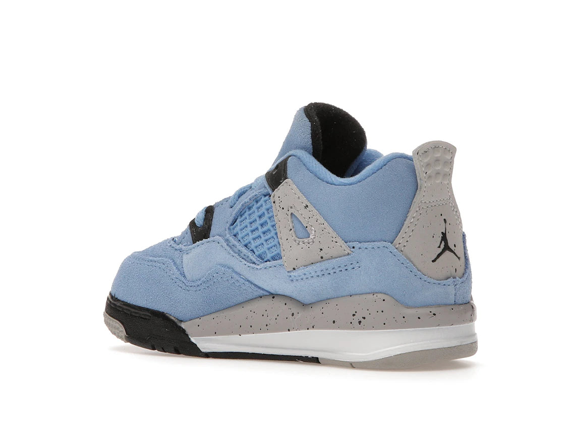 Jordan 4 Retro University Blue (TD) - vue secondaire B