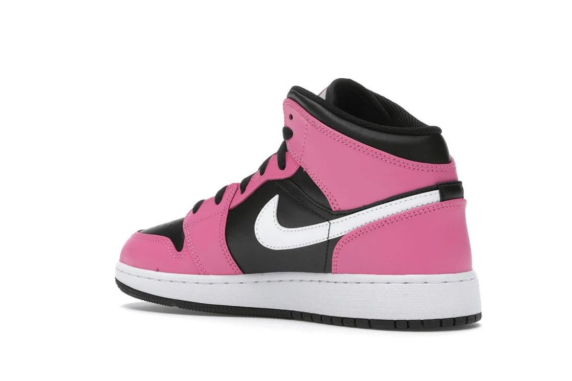 Jordan 1 Mid Pinksicle (GS) - vue secondaire B