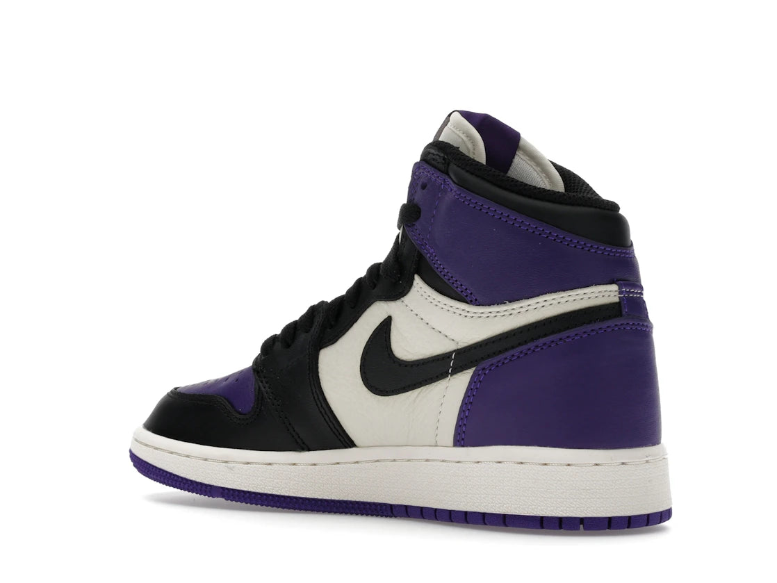 Jordan 1 Retro High Court Purple (GS) - vue secondaire B