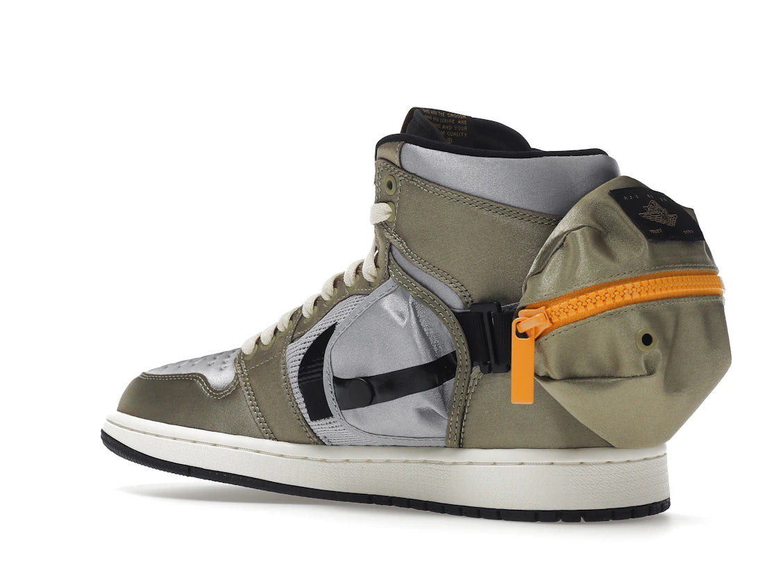 Jordan 1 Retro High OG SP Utility Neutral Olive Light Steel Grey - vue secondaire B