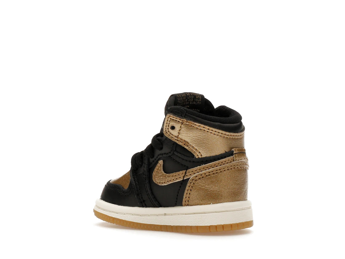 Jordan 1 Retro High OG Black Metallic Gold (TD) - vue secondaire B