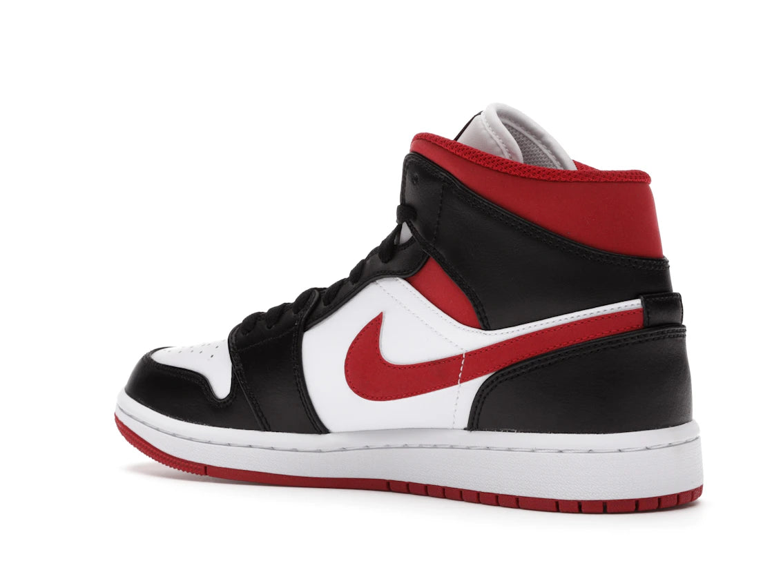 Jordan 1 Mid Gym Red Black White - vue secondaire B