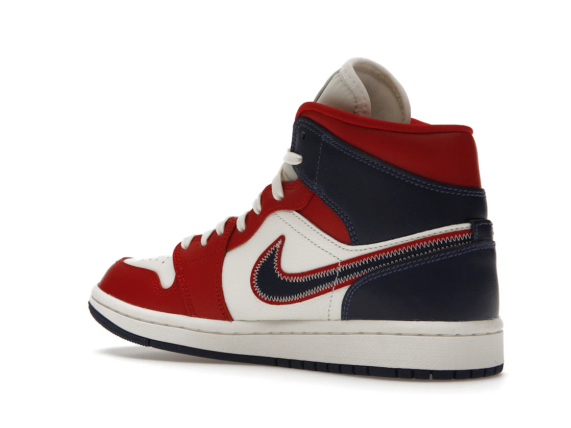 Jordan 1 Mid USA (2022) (Women's) - vue secondaire B