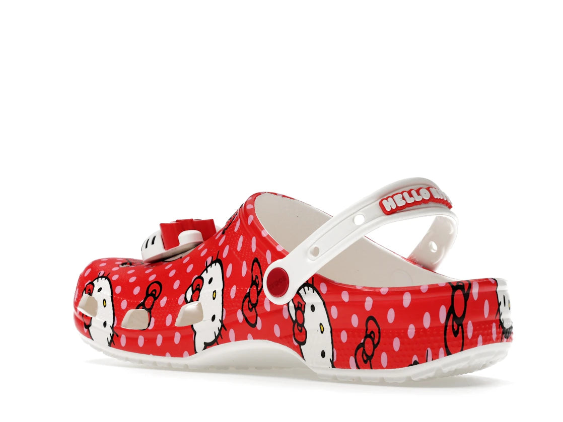 Crocs Classic Clog Hello Kitty Red Polka Dots (Kids) - vue secondaire B