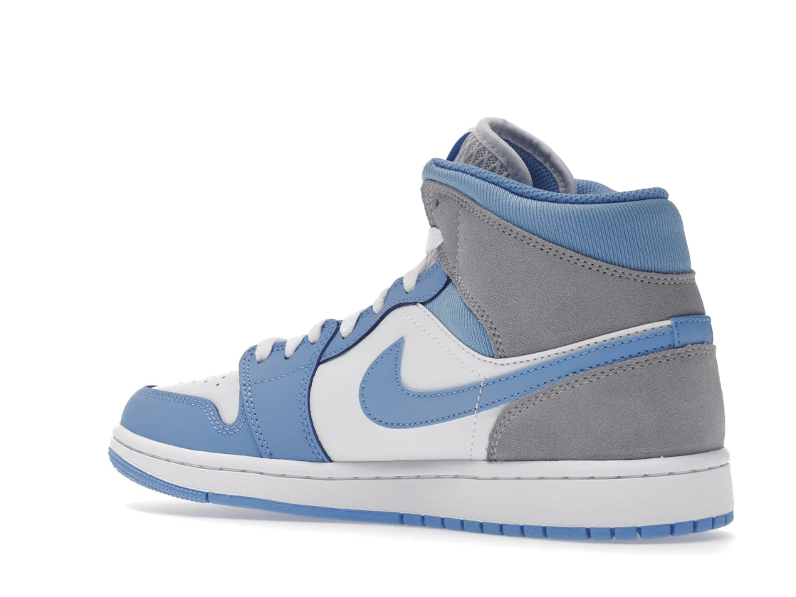 Jordan 1 Mid University Blue Grey - vue secondaire B