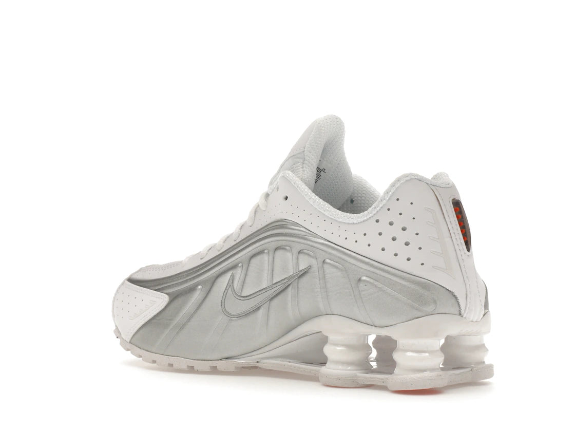 Nike Shox R4 White Metallic Silver (Women's) - vue secondaire B