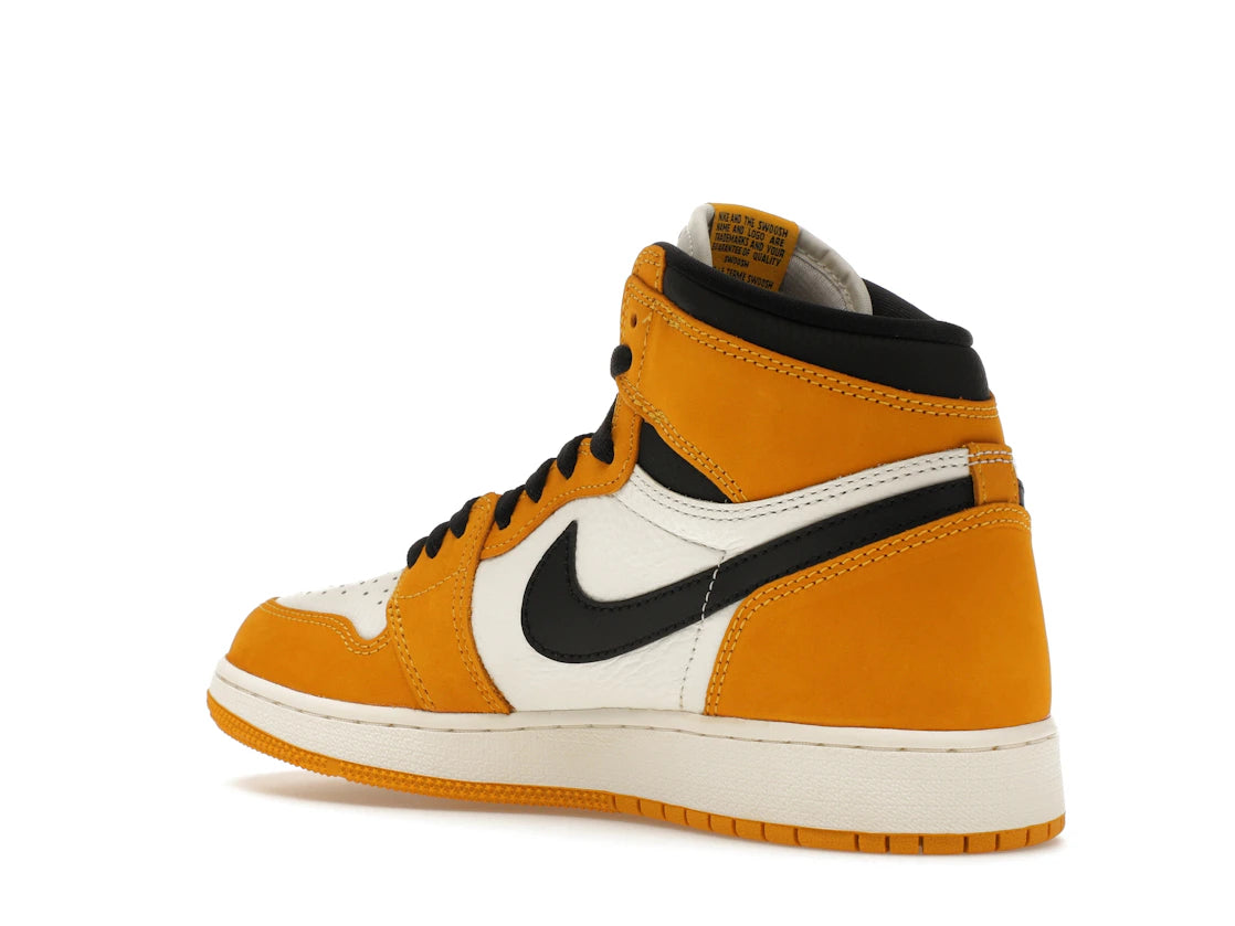 Jordan 1 Retro High OG Yellow Ochre (GS) - vue secondaire B