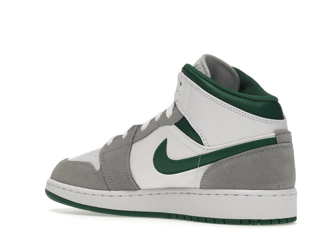 Jordan 1 Mid SE White Pine Green Smoke Grey (GS) - vue secondaire B