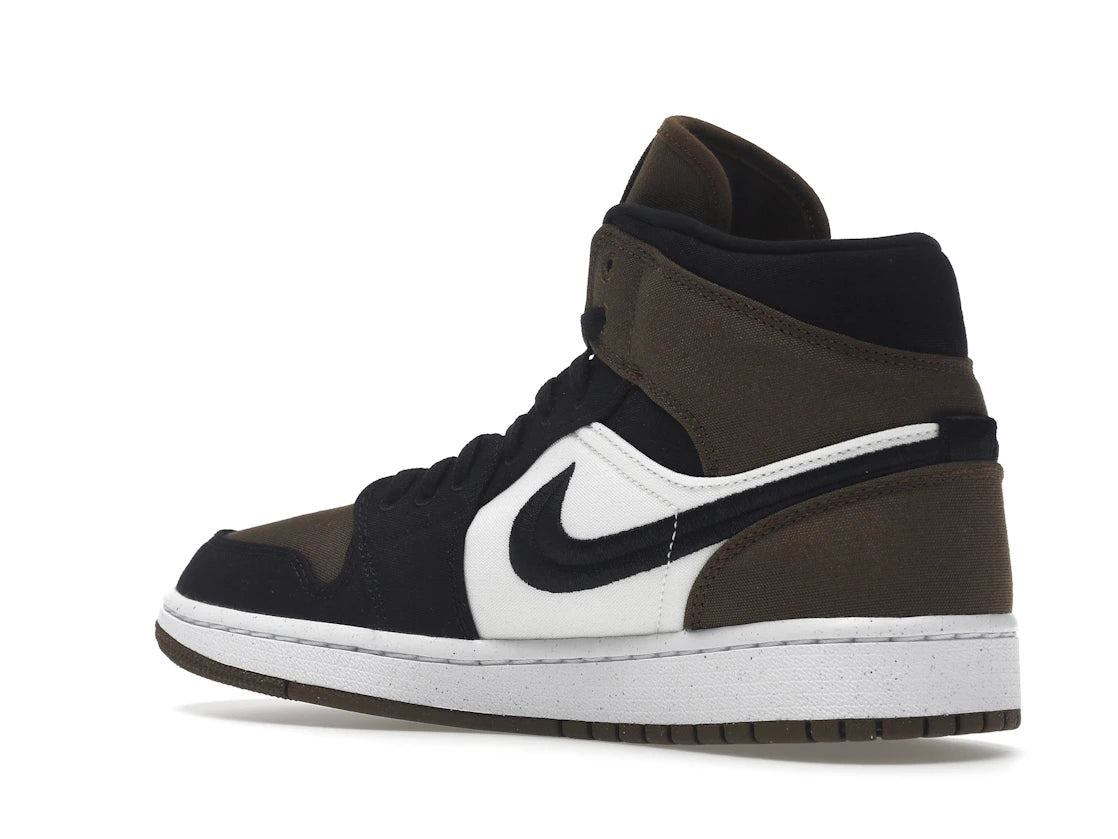 Jordan 1 Mid Olive Toe (Women's) - vue secondaire B