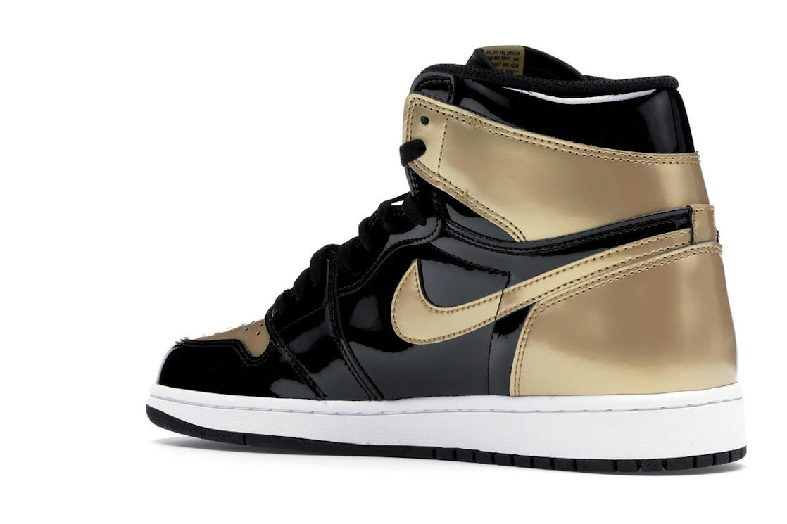 Jordan 1 Retro High NRG Patent Gold Toe - vue secondaire B