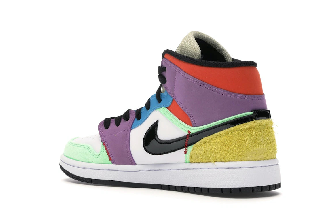 Jordan 1 Mid SE Multi-Color (Women's) - vue secondaire B