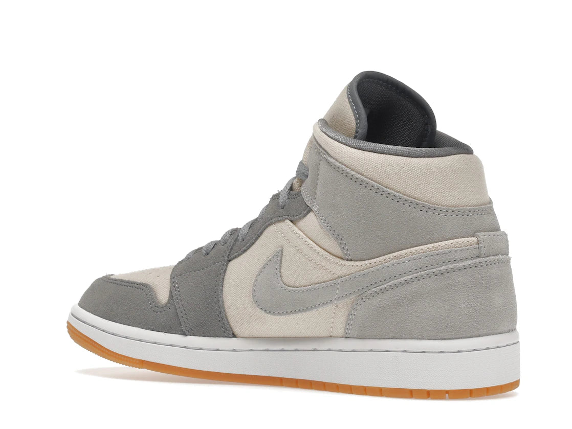 Jordan 1 Mid SE Coconut Milk Particle Grey - vue secondaire B