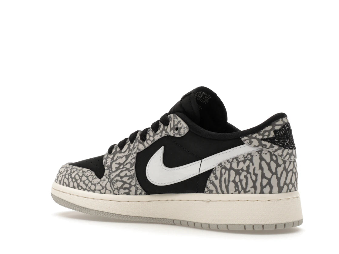 Jordan 1 Retro Low OG Black Cement (GS) - vue secondaire B