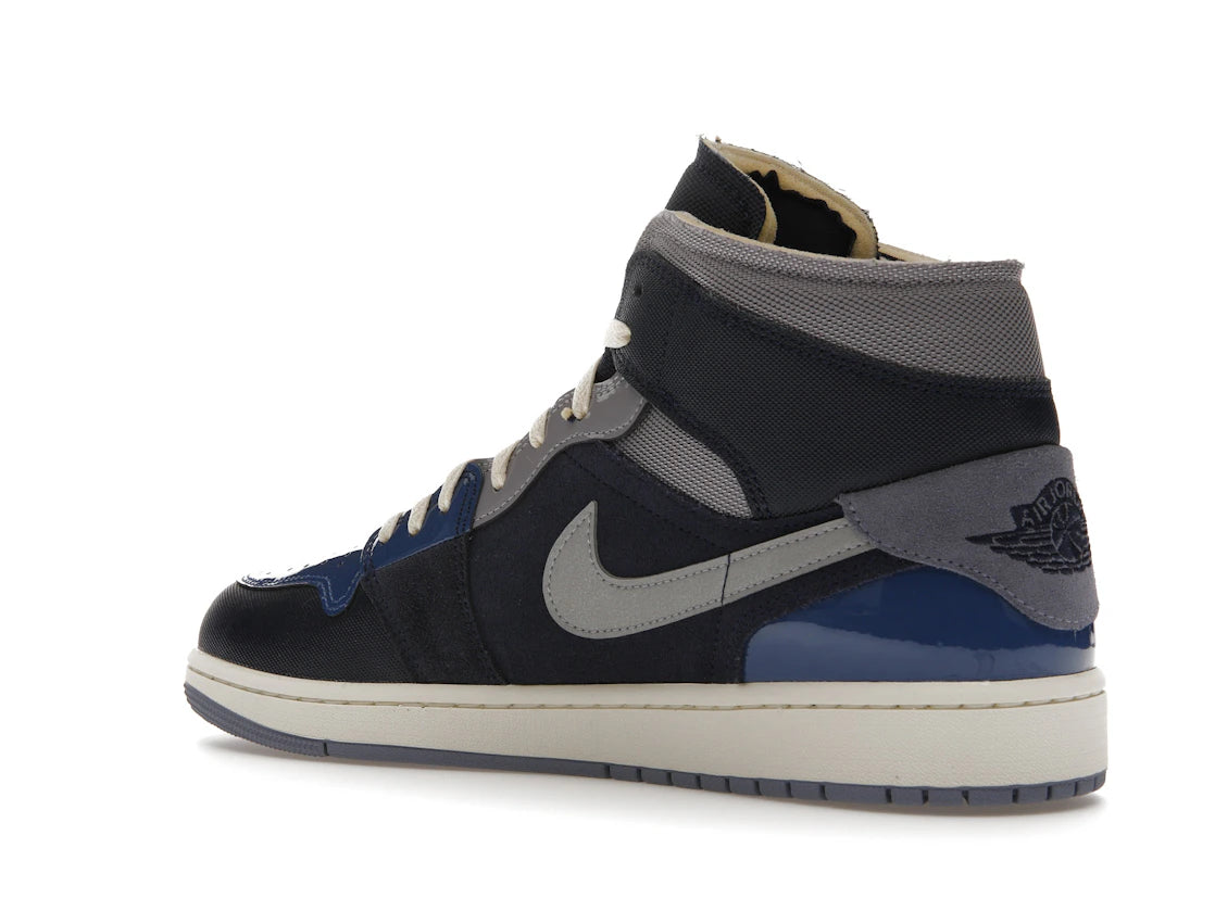 Jordan 1 Mid SE Craft Obsidian French Blue Ashen Slate White - vue secondaire B