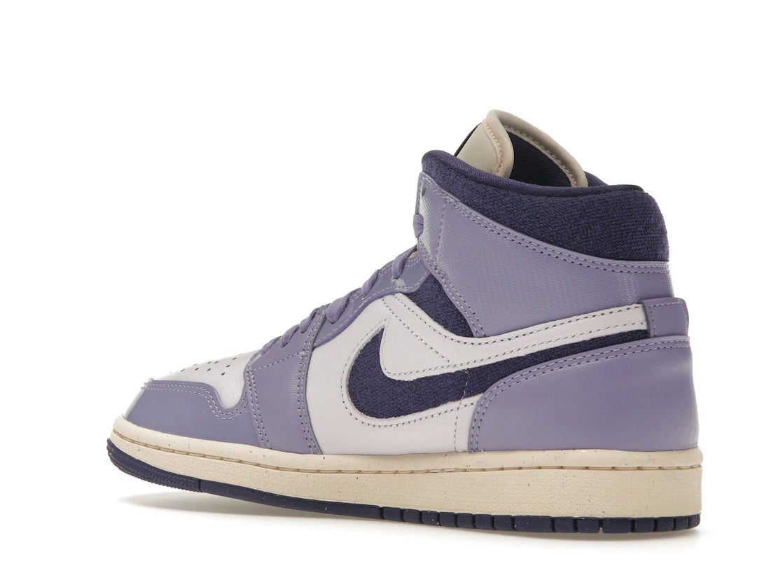 Jordan 1 Mid SE Chenille Sky J Light Purple (Women's) - vue secondaire B