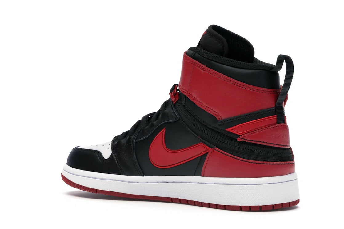 Jordan 1 High FlyEase Bred White Toe - vue secondaire B
