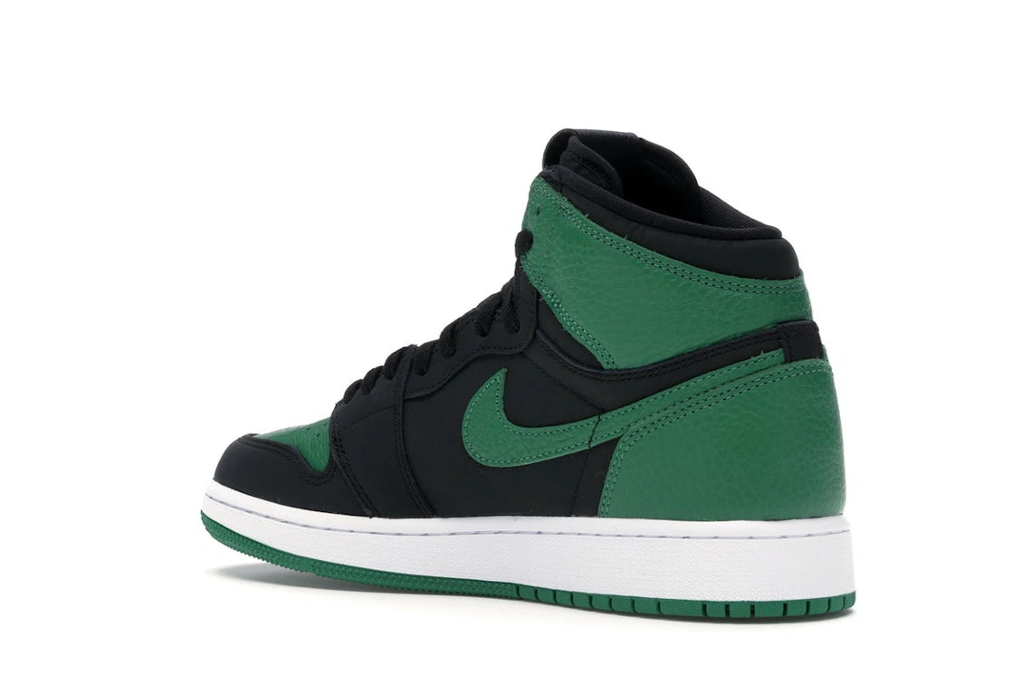 Jordan 1 Retro High Pine Green Black (GS) - vue secondaire B