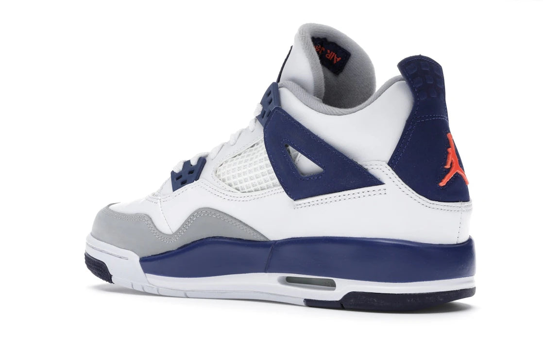 Jordan 4 Retro Deep Royal Blue (GS) - vue secondaire B