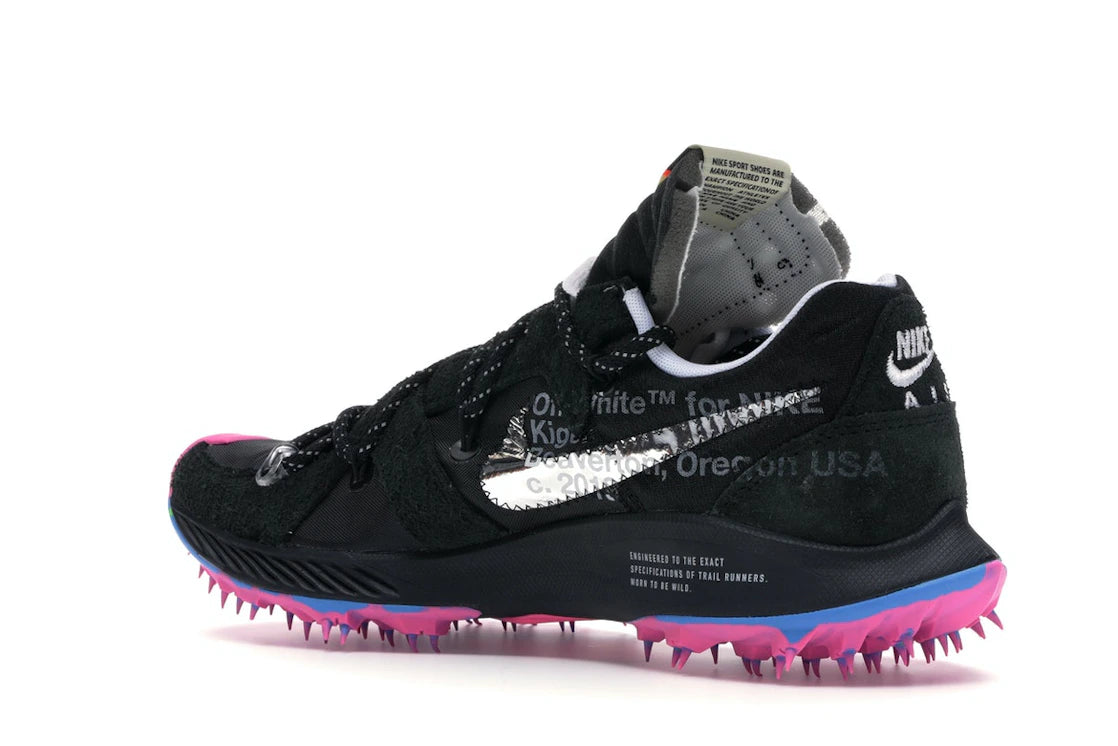 Nike Zoom Terra Kiger 5 Off-White Schwarz (Damen) - vue secondaire B